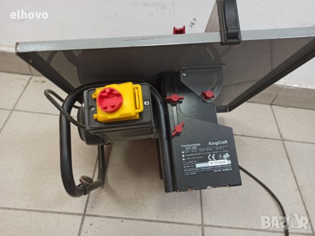 Настолен циркуляр KingCraft KCT 200 -, снимка 2 - Циркуляри - 32282866