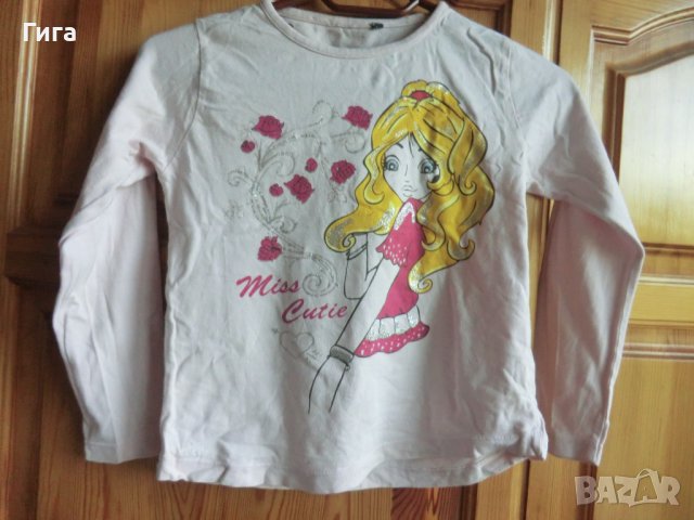 розова блузка русокоска, снимка 2 - Детски тениски и потници - 37432205