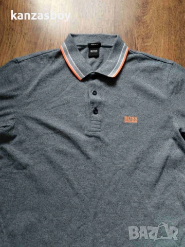 Hugo Boss Men's Paddy Polo Shirt - страхотна мъжка тениска КАТО НОВА Л, снимка 4 - Тениски - 50525871