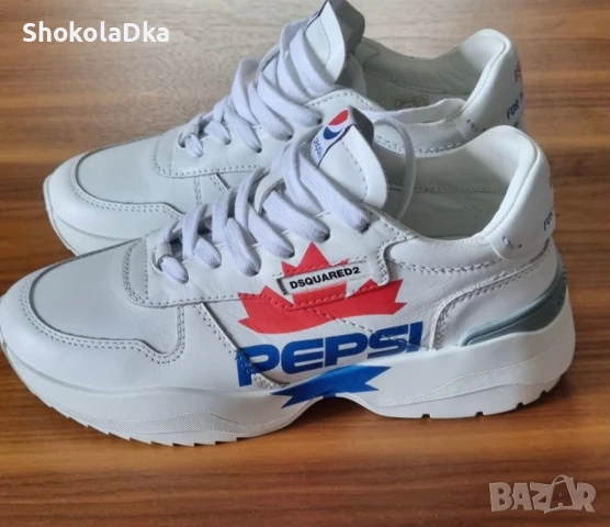 Оригинални сникърси Dsquared2 , снимка 2 - Маратонки - 51172041