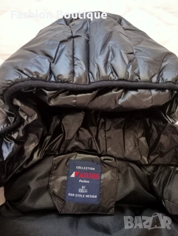 Трицветен, топъл елек в размер - 122, снимка 11 - Детски якета и елеци - 51912893