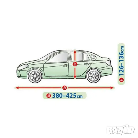 Покривало Kegel за седан, снимка 5 - Аксесоари и консумативи - 48688246
