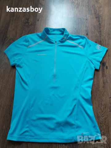 Mammut Atacazo Light Zip Women's T-Shirt - страхотна дамска тениска Л, снимка 5 - Тениски - 51180231