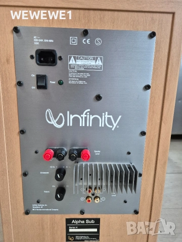 INFINITY ALPHA SUB, снимка 4 - Тонколони - 53399953