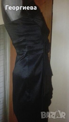 Черна официална рокля ПРОМОЦИЯ 🍀👗 S,S/M👗🍀 арт.226, снимка 3 - Рокли - 27319989