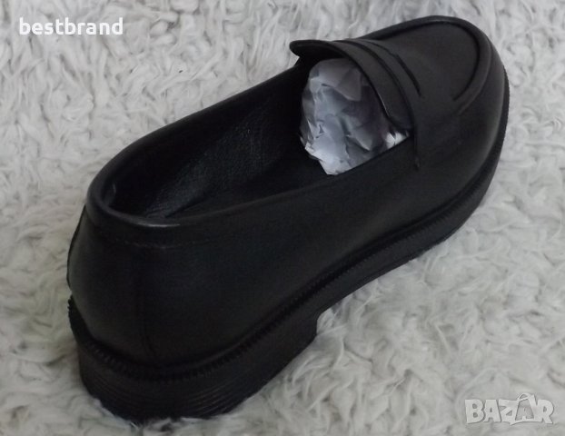 Мокасини естествена кожа, черни, код 331/ББ1/80, снимка 7 - Дамски ежедневни обувки - 43144699