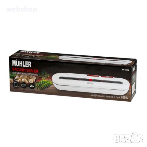 Мощна Машина за вакуумиране , Muhler , 100W , ГАРАНЦИЯ 24 МЕСЕЦА, снимка 9 - Други инструменти - 43376050