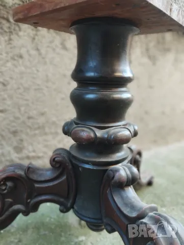 Стара дървена маса, снимка 3 - Други ценни предмети - 47578711