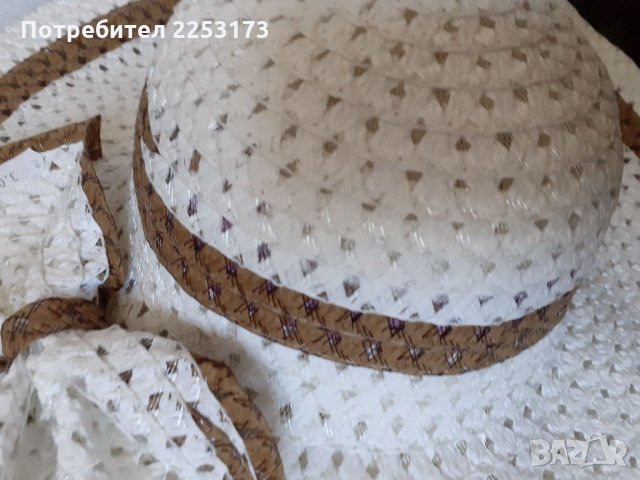 Нови дамски шапки(капела)за слънце и плаж, снимка 3 - Водни спортове - 32538436