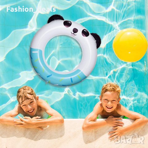 Нов Детски надуваем пояс Панда за над 4 години Син Играчка за басейни, снимка 5 - Надуваеми играчки - 33687706