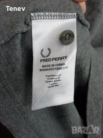 Fred Perry Slim Fit оригинална мъжка тениска, снимка 6 - Тениски - 36948125