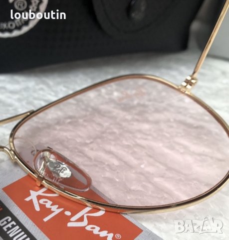 Ray-Ban RB 3026  прозрачни слънчеви очила Рей-Бан авиатор, снимка 11 - Слънчеви и диоптрични очила - 28385666