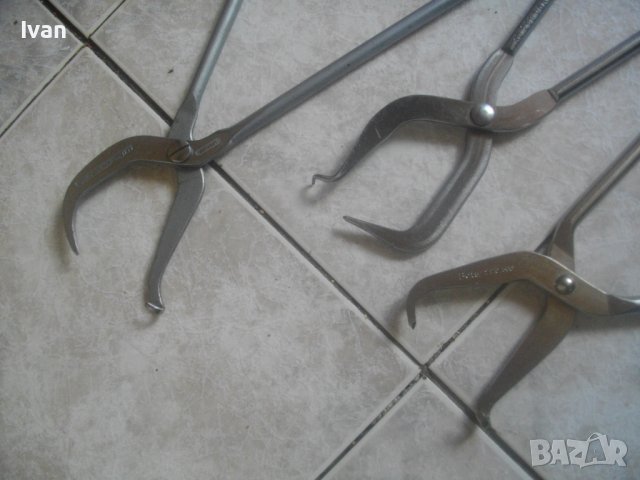 За Сервиз:Клещи Огъване Тръби Спирачки/Клещи Монтаж Накладки/Инструмент Монтаж Клапанна Пружина, снимка 12 - Клещи - 37343879