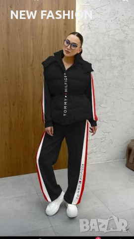 Дамски Комплекти -3 Части✨ TOMMY HILFIGER , снимка 4 - Спортни екипи - 52200635