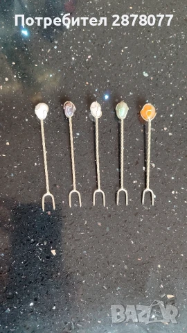 Малки вилички и лъжички, всеки комплект е 20 лв. Всички заедно 50, снимка 3 - Прибори за хранене, готвене и сервиране - 50495198