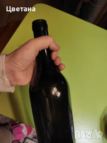 Бутилка за вино от кафяво стъкло от 750 мл, снимка 2 - Други стоки за дома - 48323784