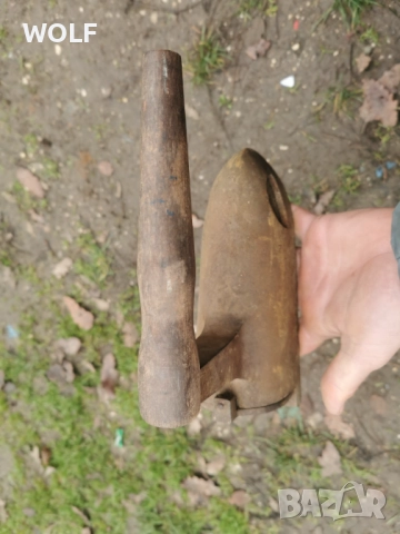 Немска Стара ютия на жар, снимка 5 - Антикварни и старинни предмети - 52878982