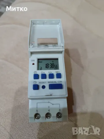 Таймер за време, седмичен програматор , 16А, таймер за бойлер, реле