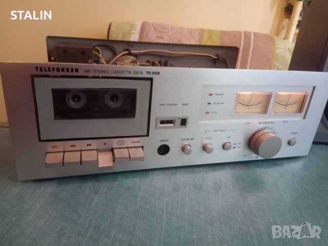 Касетен Дек Телефункен Telefunken TC 250 HIFI, снимка 3 - Декове - 37818480