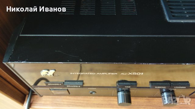 Усилвател Sansui AU-X501, снимка 8 - Ресийвъри, усилватели, смесителни пултове - 43806304