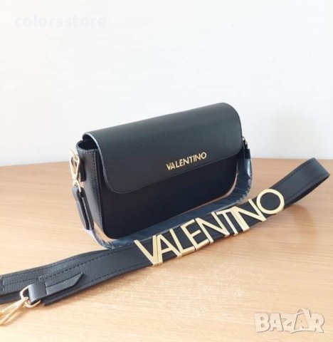 Луксозна Черна чанта Valentino код SG45M, снимка 3 - Чанти - 43263053