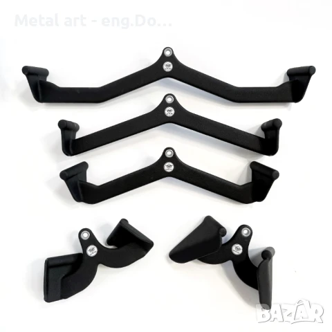 Комплект Фитнес Ръкохватки за скрипец от 5 части , снимка 2 - Фитнес уреди - 50807664