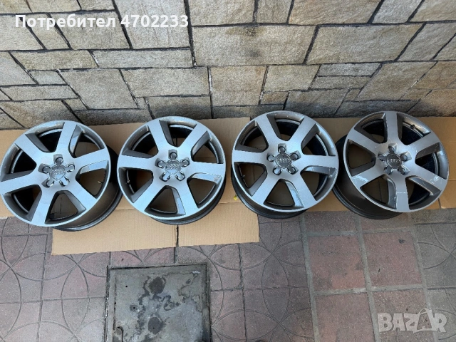 Audi 17” Оригинални джанти за Ауди, снимка 8 - Гуми и джанти - 53020162