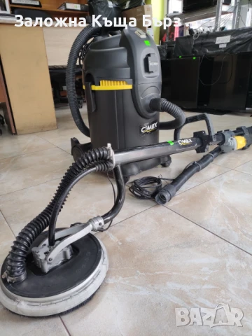 Комплект: Прахосмукачка и Шлайф за Стени и Тавани (Жираф) - CIMEX ; В много добро състояние!!!, снимка 1