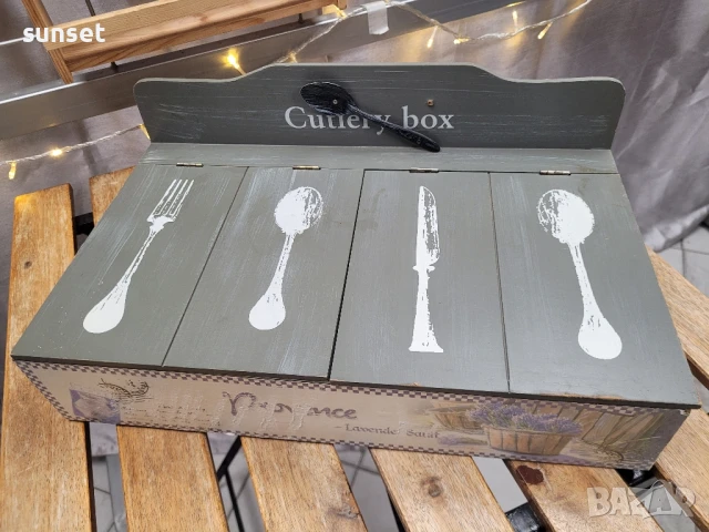 стелаж за подправки и кутия за прибори, снимка 9 - Аксесоари за кухня - 50642140