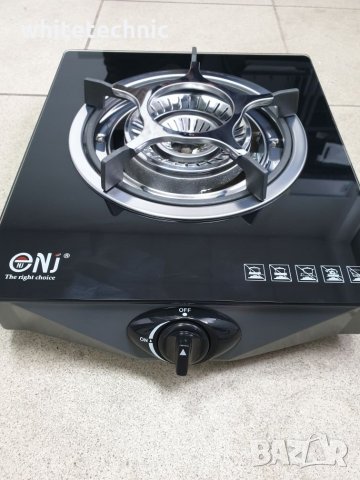 ••НОВО•• Газов керамичен котлон единичен с термо защита - NJ- NGB S1 3г. гаранция, снимка 4 - Печки, фурни - 27646466