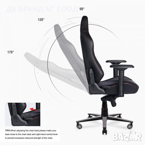 Геймърски стол ACE-M1, снимка 8 - Столове - 32938347