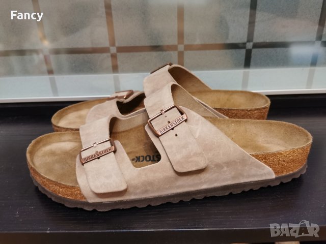 Страхотни чехли Birkenstock 46 номер, снимка 9 - Мъжки чехли - 43793089