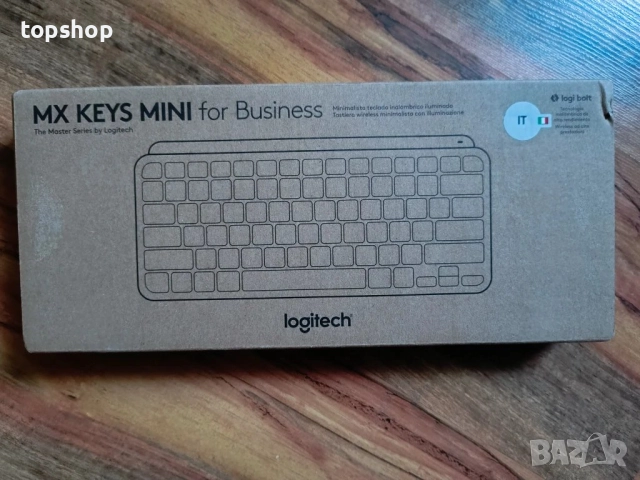 Чисто нова, запечатана безжична клавиатура Logitech MX Keys Mini Illuminated, минималистична..., снимка 15 - Клавиатури и мишки - 51628768