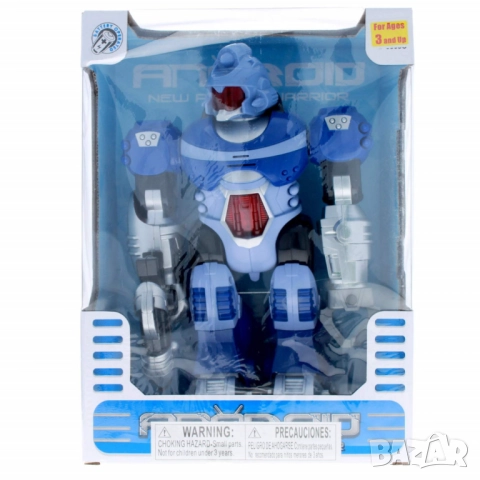 Интерактивна играчка робот Андроид – Светлини, звуци и екшън, снимка 2 - Други - 52032649