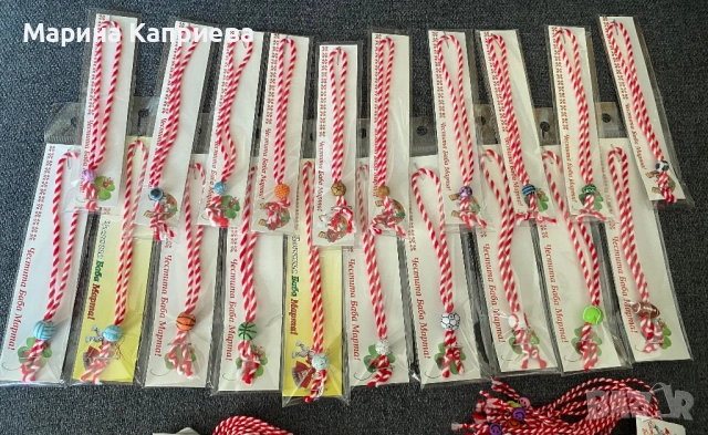 100 броя мартеници за 5.50 евро, снимка 3 - Други - 52979508