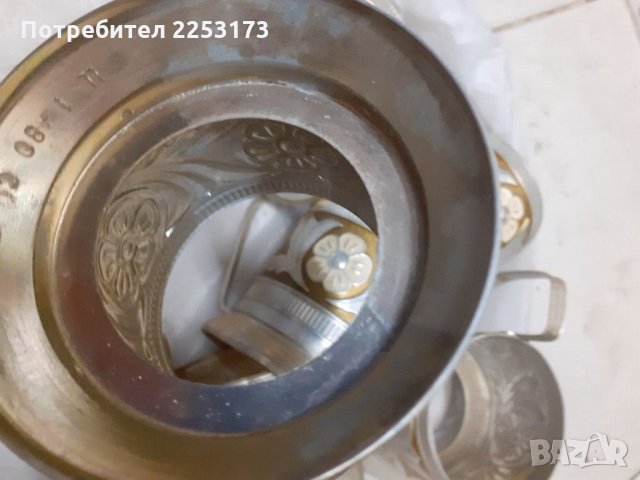 Комплект нерж.съветски подстакани.Налични различни видове., снимка 3 - Декорация за дома - 34949301