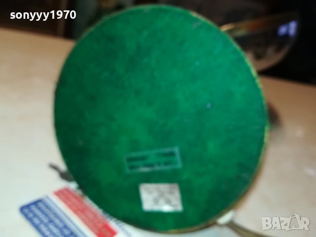 МЕД МЕСИНГ ИНОКСОВО МАСИВНО ОГЛЕДАЛО ОТ ФРАНЦИЯ M1712230826, снимка 3 - Антикварни и старинни предмети - 43445879