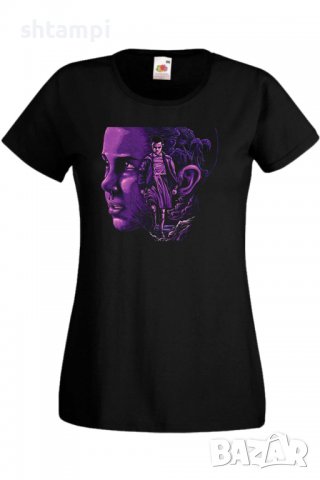 Дамска Тениска Stranger Things Eleven 2,Филм,Сериал,, снимка 2 - Тениски - 37318495