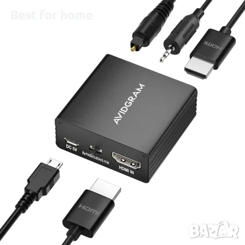 HDMI Audio Extractor 4K, AVIDGRAM