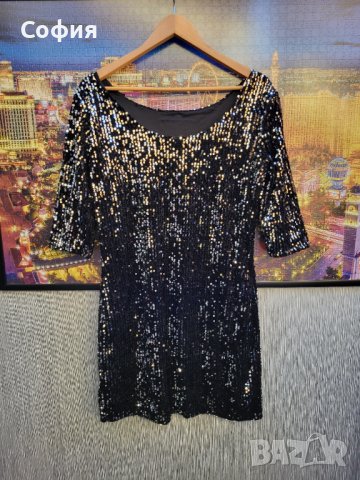 Официална рокля с пайети, снимка 3 - Рокли - 38698346