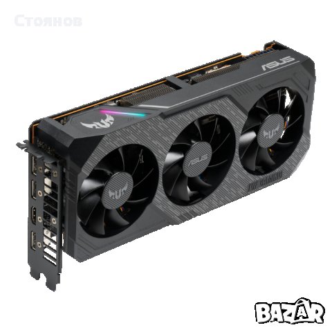 ASUS TUF 3-RX5700-O8G-GAMING, снимка 1 - Видеокарти - 37577062