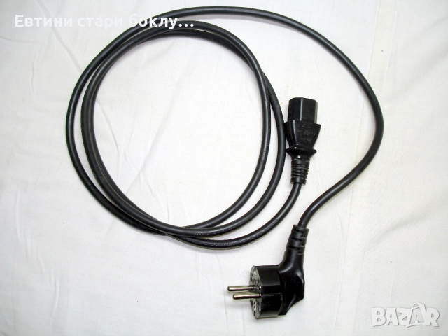 Захранващ кабел за компютър, телевизор, усилен,1,8 м., снимка 4 - Кабели и адаптери - 52595908