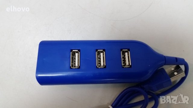 Хъб USB 4-ports, снимка 2 - USB кабели - 26769833