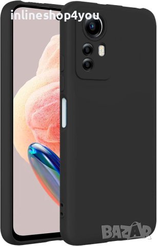 Матов Силиконов Кейс за Xiaomi Redmi Note 12S, снимка 3 - Калъфи, кейсове - 43780875