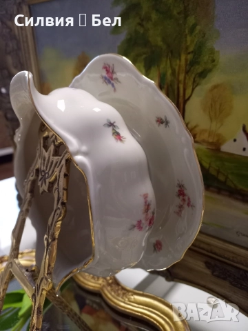 Сосиера, ретро порцелан, снимка 7 - Сервизи - 51840908