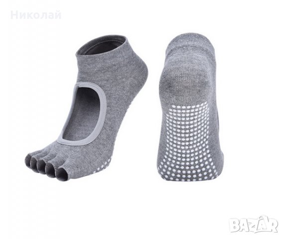 Чорапи за Йога с изрязани пръсти, снимка 2 - Йога - 27778811