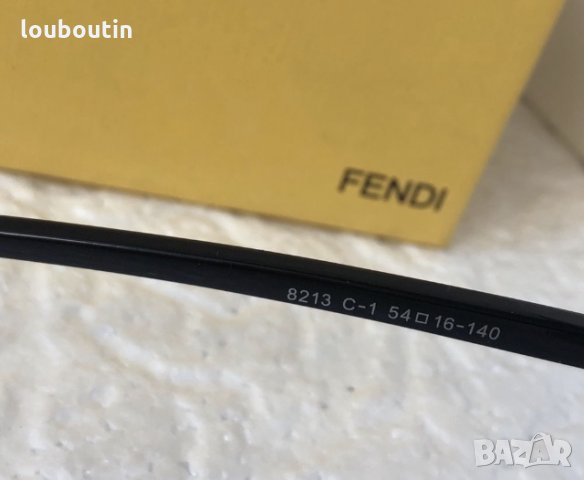 Fendi 2020 дамски  слънчеви очила с лого, снимка 11 - Слънчеви и диоптрични очила - 28386405