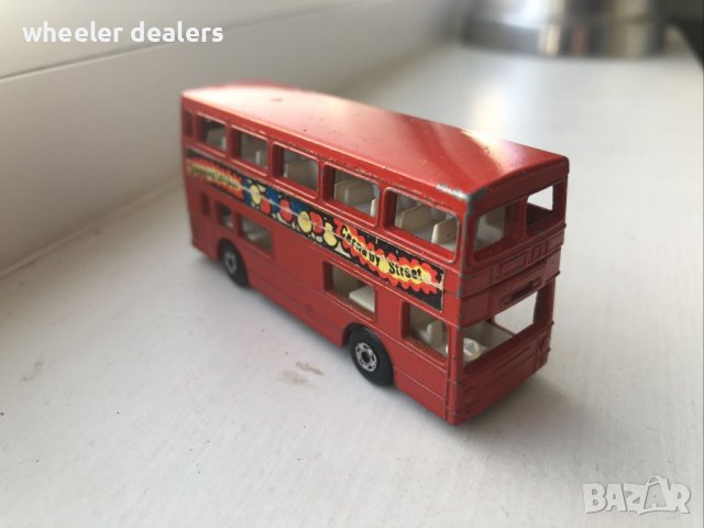 Метална количка автобус Matchbox The Londoner в мащаб 1:121, снимка 4 - Колекции - 39835784