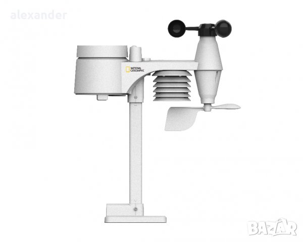 NATIONAL GEOGRAPHIC WIFI Метеорологична станция със 7 в 1 външен сензор и цветен дисплей, снимка 3 - Друга електроника - 34439012