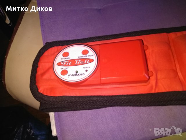 Вибриращ масажор колан FIT BELT MM 620 marigold medical, снимка 3 - Фитнес уреди - 35570874